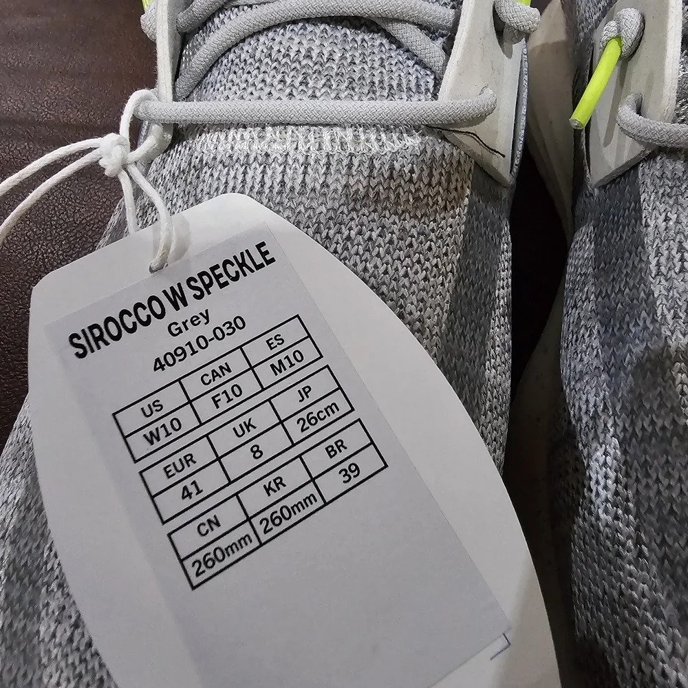 Hey Dude Light Gray Knit Sneakers - Picture 2 of 8
